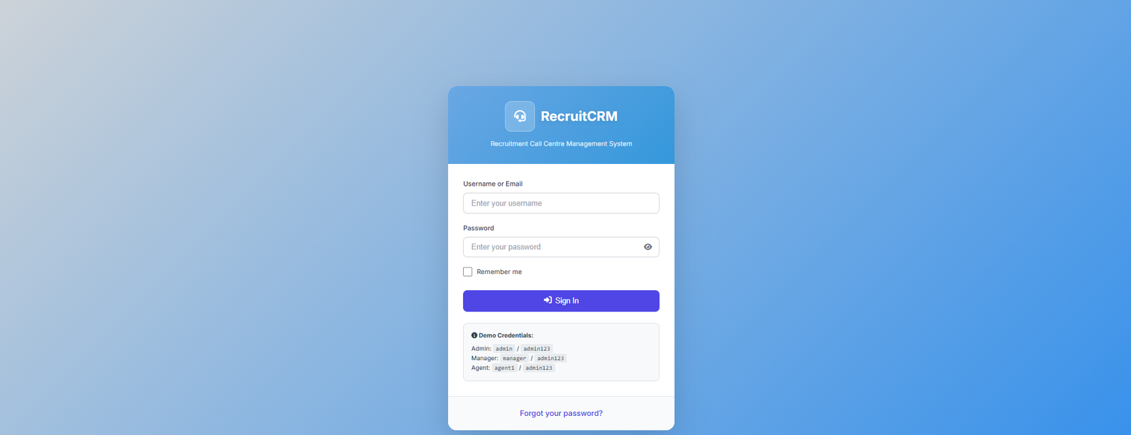 RecruitCRM